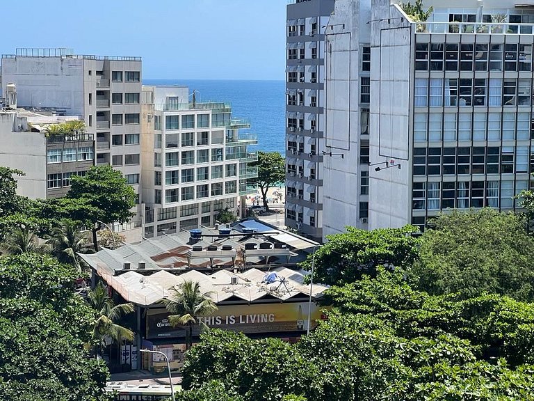 localização perfeita a 200 metros da praia de Ipanema